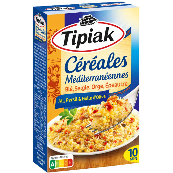 CÉRÉALES MÉDITERRANÉENNES TIPIAK 400G