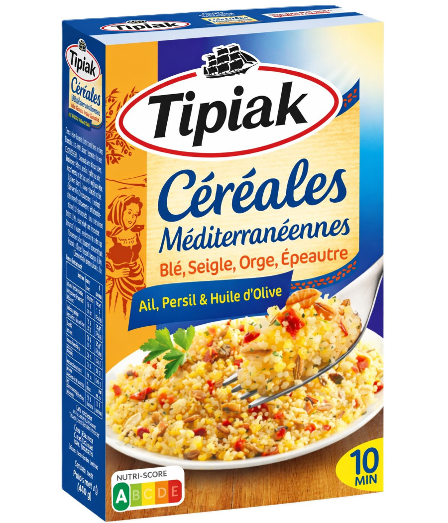 CÉRÉALES MÉDITERRANÉENNES TIPIAK 400G