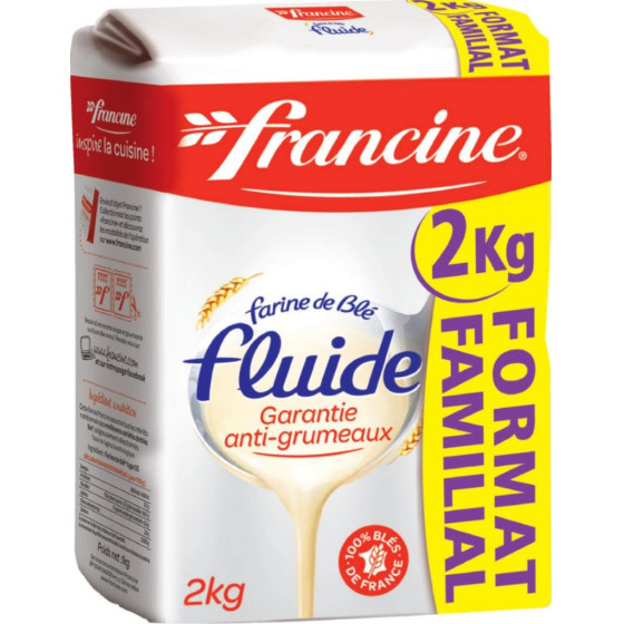 FARINE DE BLE FLUIDE FRANCINE 2KG