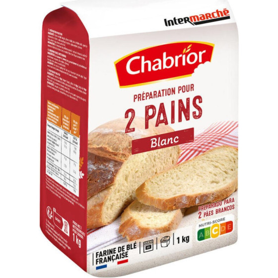PREPARATION POUR PAIN BLANC CHABRIOR 1KG