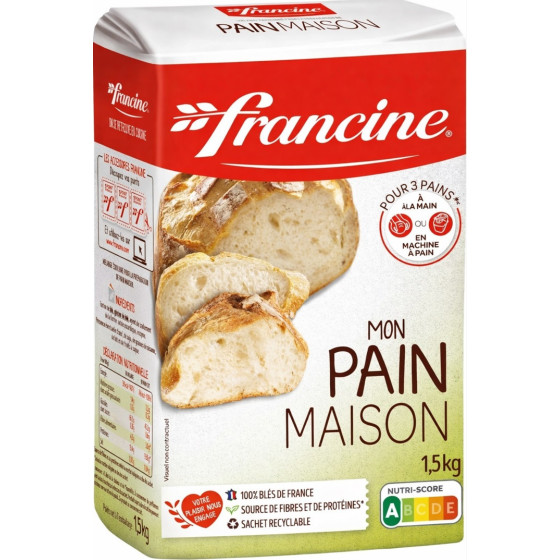 PREPARATION POUR PAIN MAISON FRANCINE 1,5KG