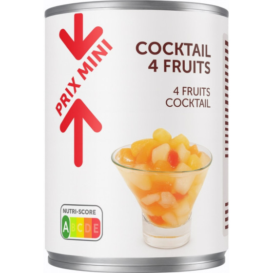 COCKTAIL 4 FRUITS PRIX MINI 500G