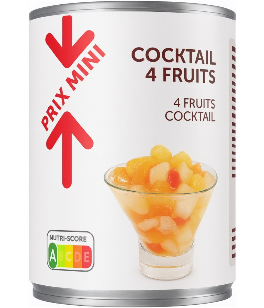 COCKTAIL 4 FRUITS PRIX MINI 500G