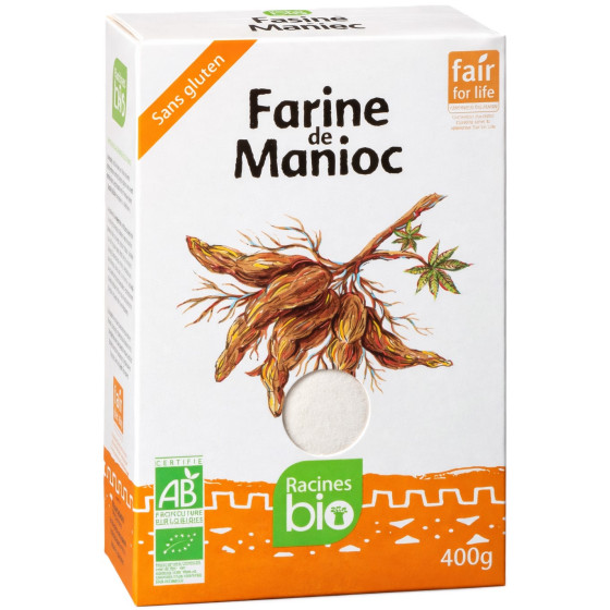 FARINE DE MANIOC RACINE BIO 400G