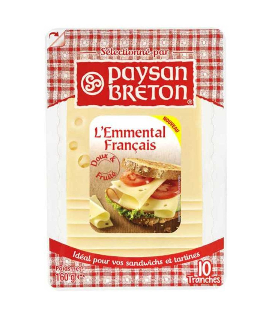 L'EMMENTAL FRANCAIS PAYSAN BRETON 160G