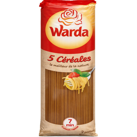 SPAGHETTI  5 CEREALES WARDA  500G