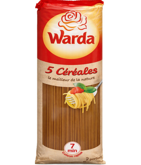 SPAGHETTI  5 CEREALES WARDA  500G