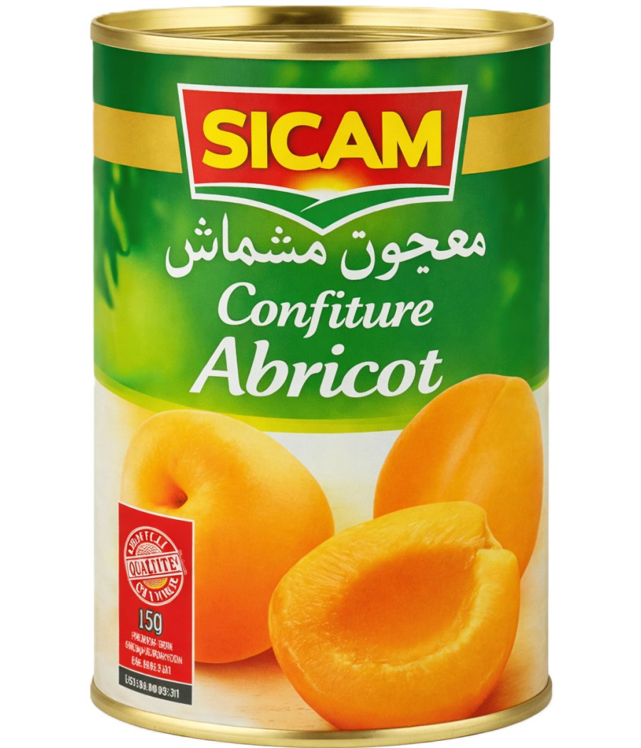 CONFITURE D’ABRICOT SICAM 470G