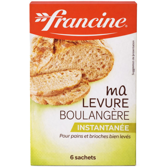 LEVURE BOULANGERE FRANCINE 6 SACHETS DE 5G