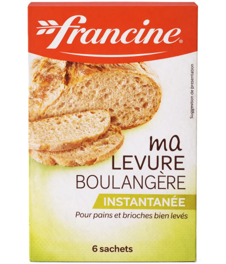 LEVURE BOULANGERE FRANCINE 6 SACHETS DE 5G