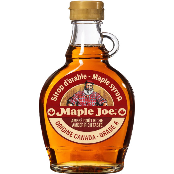 SIROP D'ERABLE AMBRE GOUT RICHE MAPLE JOE 190ML
