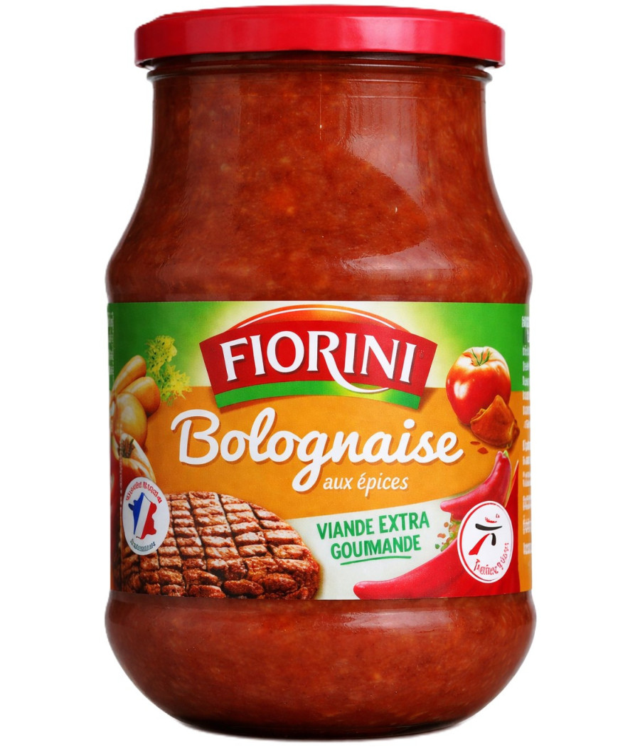 SAUCE BOLOGNAISE AUX EPICES FIORINI 420G