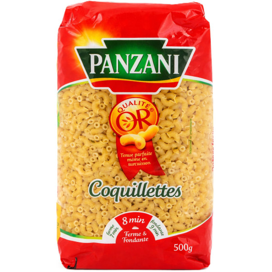 PATES COQUILLETTES PANZANI 500G