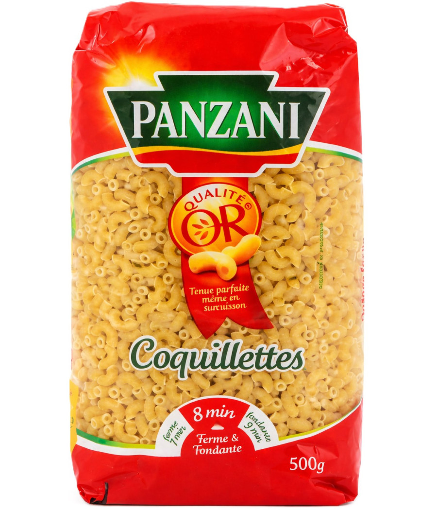 PATES COQUILLETTES PANZANI 500G
