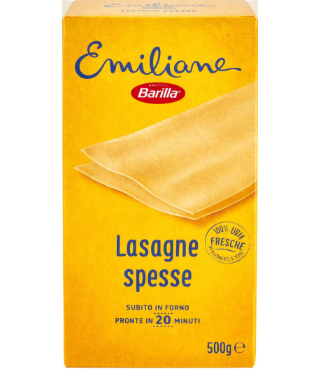 PATES LASAGNE EMILIANE BARILLA 500G