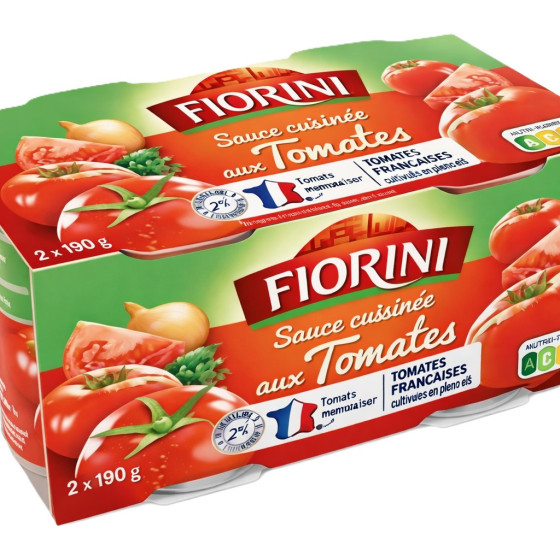 SAUCE TOMATE FIORINI 2X190G