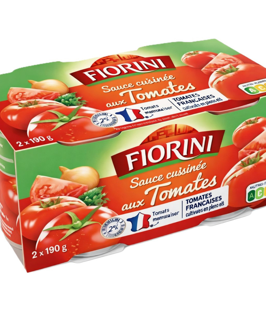 SAUCE TOMATE FIORINI 2X190G