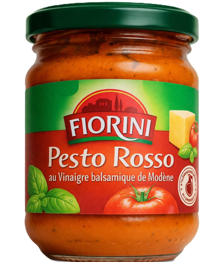 SAUCE PESTO ROSSO FORINI 190G