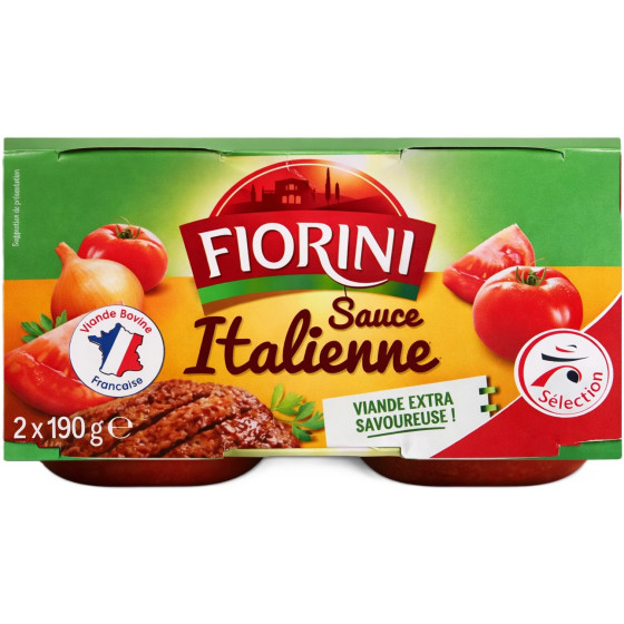 SAUCE ITALIENNE FIORINI X2 380G