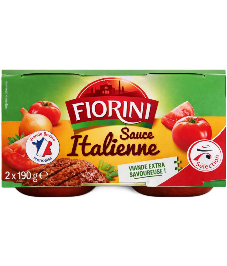 SAUCE ITALIENNE FIORINI X2 380G