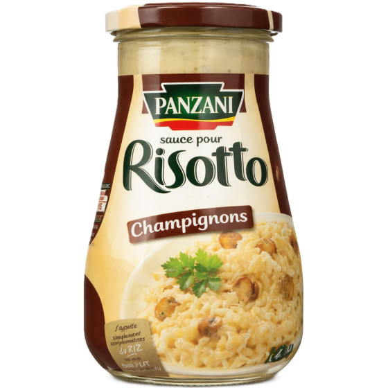 SAUCE POUR RISOTTO CHAMPIGNONS PANZANI 370G