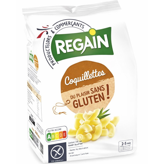 COQUILLETTES SANS GLUTEN REGAIN 500G