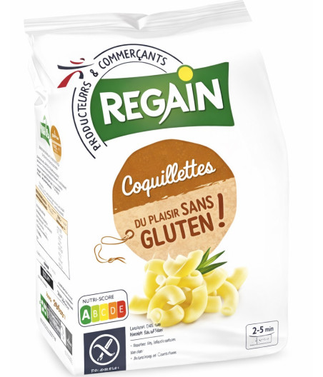 COQUILLETTES SANS GLUTEN REGAIN 500G