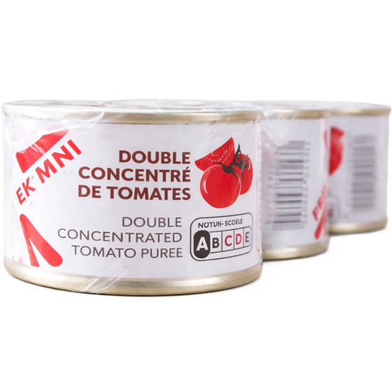 DOUBLE CONCENTRE DE TOMATES PRIX MINI 3X70G