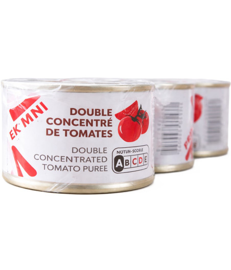 DOUBLE CONCENTRE DE TOMATES PRIX MINI 3X70G