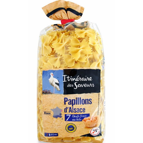SPAGHETTI PAPILLONS D'ALSACE ITINERAIRE DES SAVEURS 250G