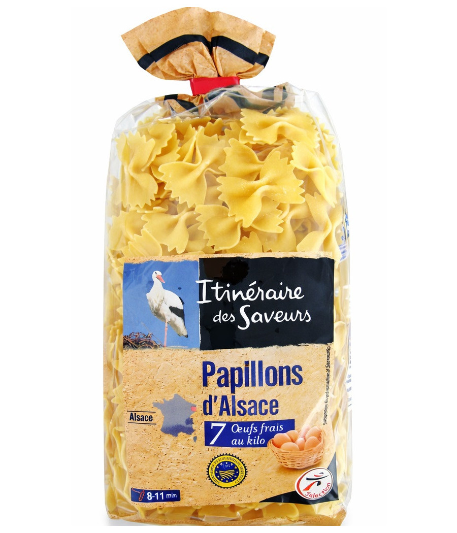 SPAGHETTI PAPILLONS D'ALSACE ITINERAIRE DES SAVEURS 250G