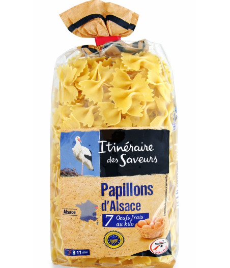 SPAGHETTI PAPILLONS D'ALSACE ITINERAIRE DES SAVEURS 250G