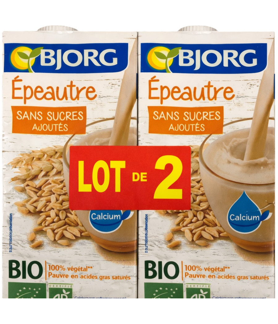 BOISSONS EPEAUTRE BIO BJORG  2X1L