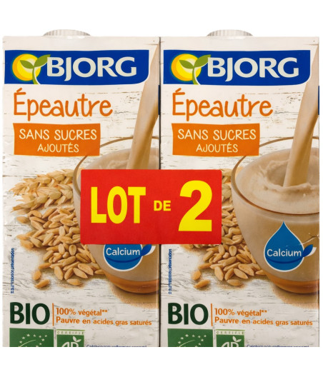BOISSONS EPEAUTRE BIO BJORG  2X1L