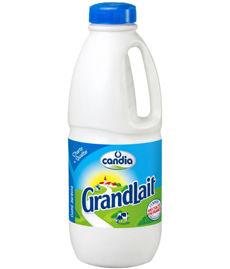 LAIT DEMI ECREME CANDIA 1L