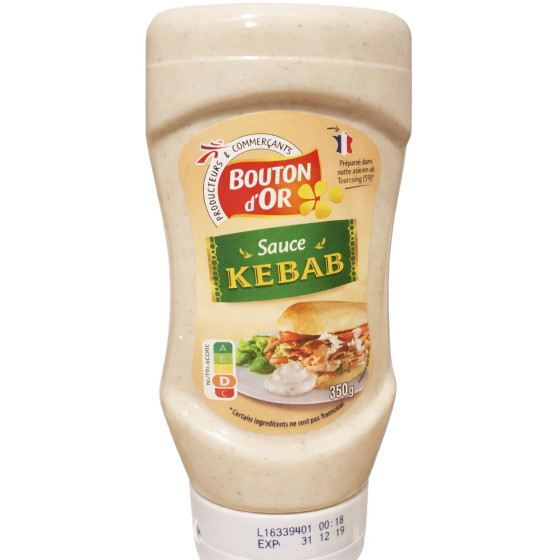 SAUCE KEBAB BOUTON D'OR 350G