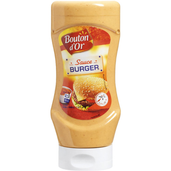 SAUCE BURGER BOUTON D'OR 350G