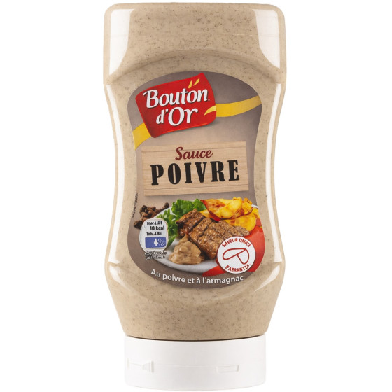 SAUCE POIVRE BOUTON D'OR 350G
