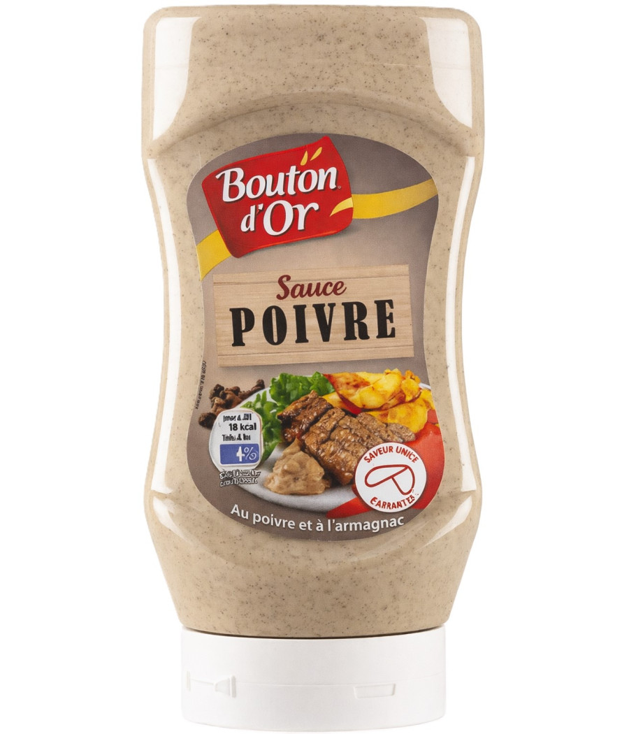 SAUCE POIVRE BOUTON D'OR 350G