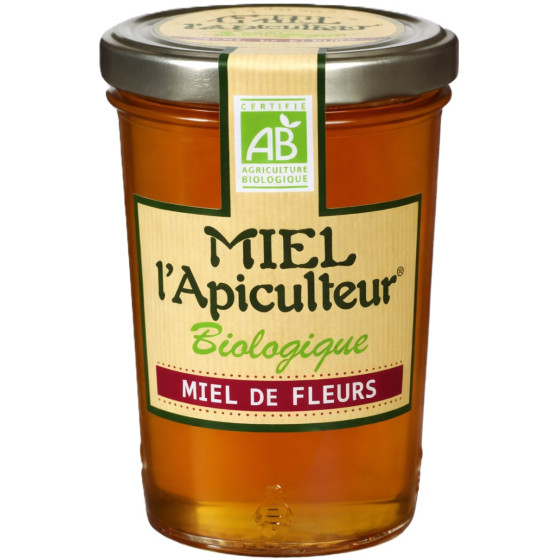 MIEL DE FLEURS BIO MIEL L'APICULTEUR 500G