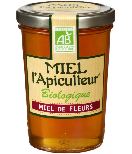MIEL DE FLEURS BIO MIEL L'APICULTEUR 500G