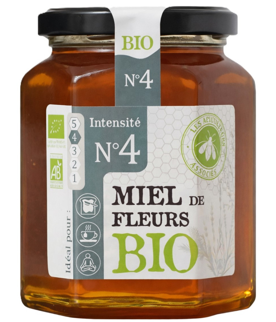 MIEL DE FLEURS BIO L'APPLICULTEUR 375G