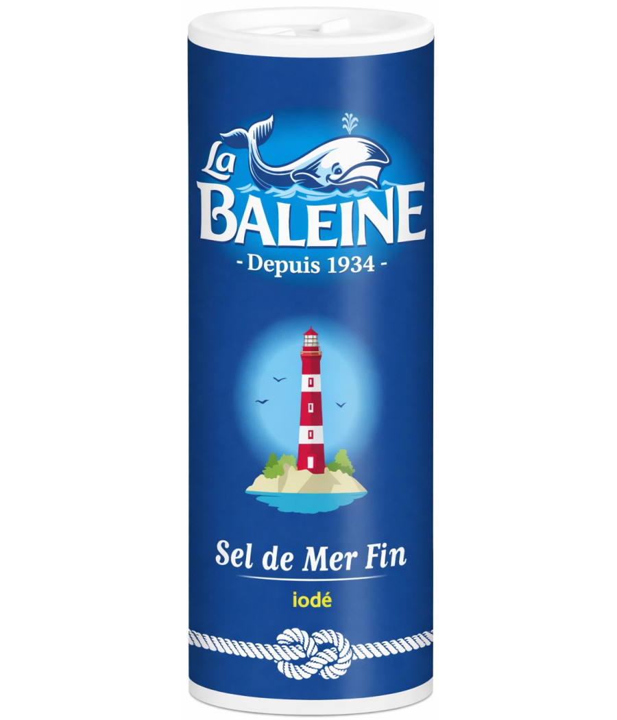 SEL MOULU IODE LA BALEINE 250G