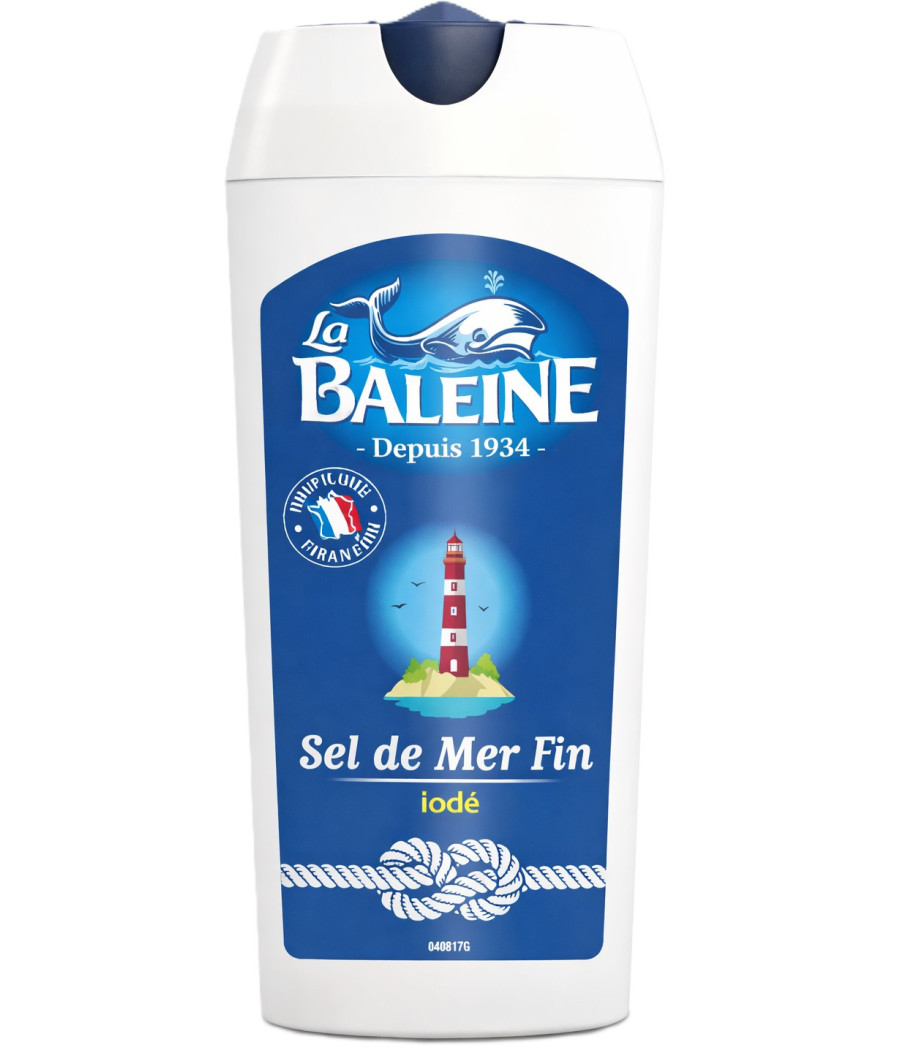 SEL FIN IODE LA SALIERE LA BALEINE 120G