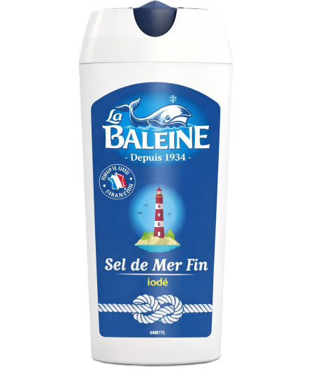 SEL FIN IODE LA SALIERE LA BALEINE 120G