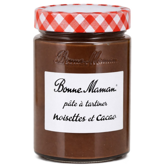 PATE A TARTINER NOISETTES ET CACAO BONNE MAMAN 360G