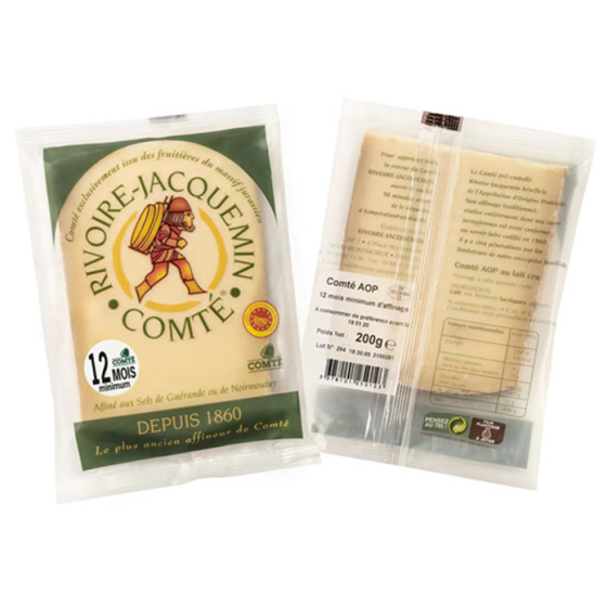 COMTE RIVOIRE ET JACQUEMIN 12 MOIS D'AFFINAGE  200G