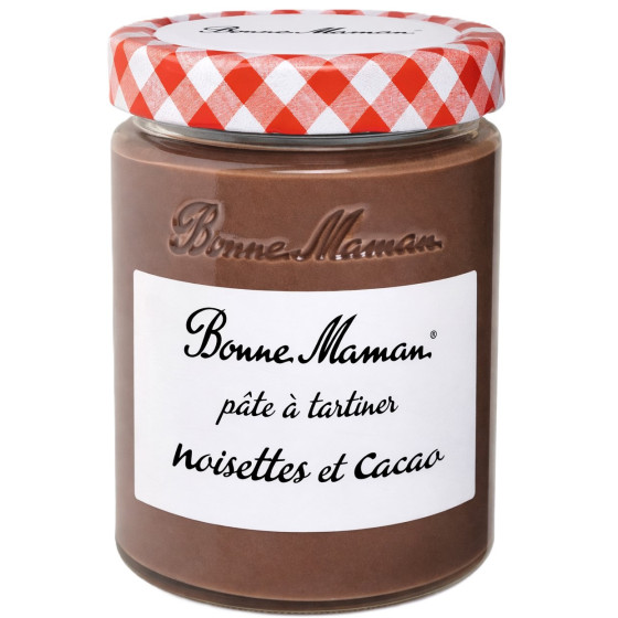 PATE A TARTINER NOISETTES ET CACAO BONNE MAMAN 580G
