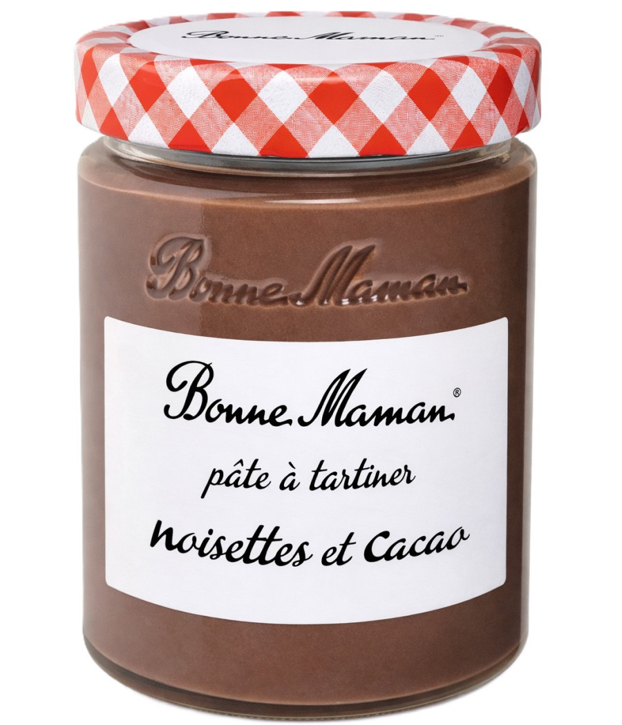 PATE A TARTINER NOISETTES ET CACAO BONNE MAMAN 580G