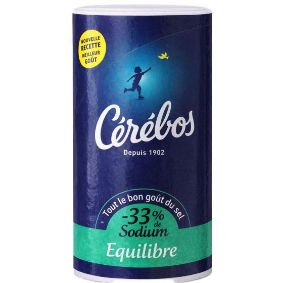 SEL EQUILIBRE -33% DE SODIUM CEREBROS 90G